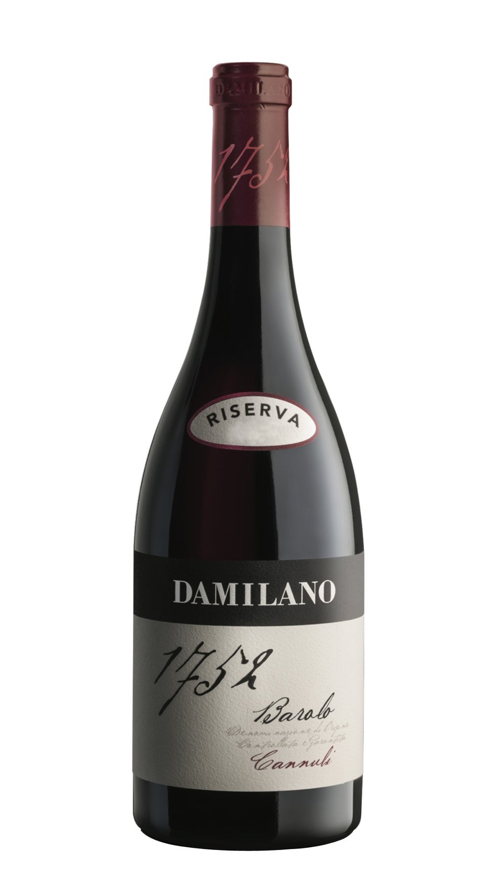 Barolo Riserva Cannubi 1752 2011 Damilano vin rouge | Callmewine