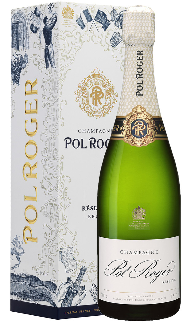 Pol Roger Brut Reserve Champagne Magnum - Callmewine