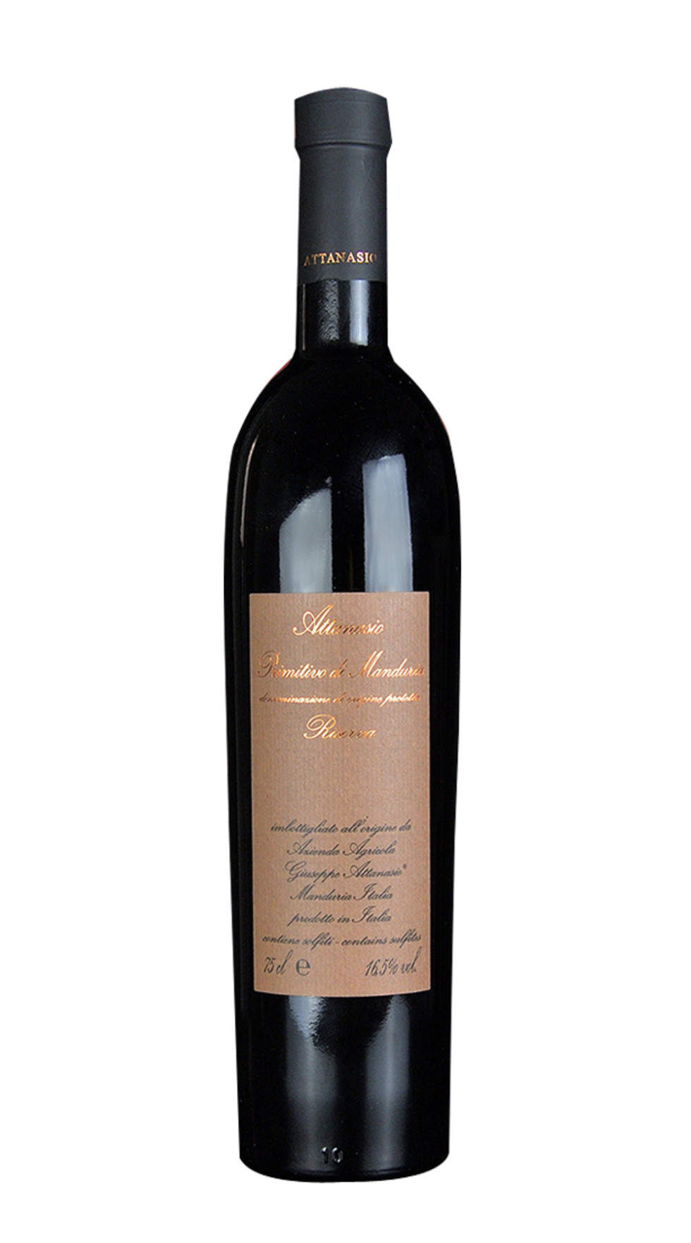 Riserva Primitivo di Manduria 2014 by Attanasio - online on Callmewine