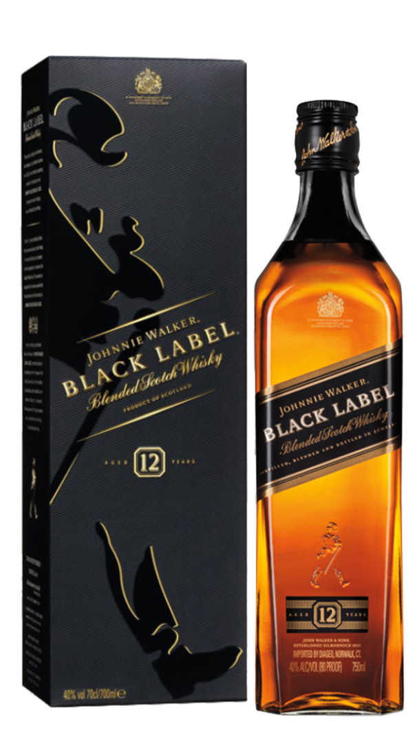 Whisky Black Label Johnnie Walker 12 Anni - 70 cl - Callmewine